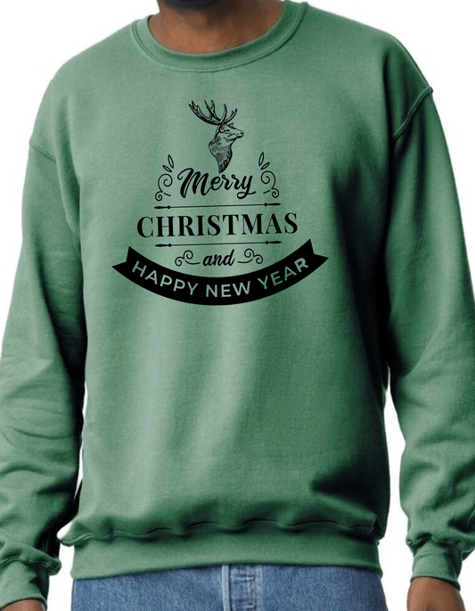 Christmas Deer Crewneck