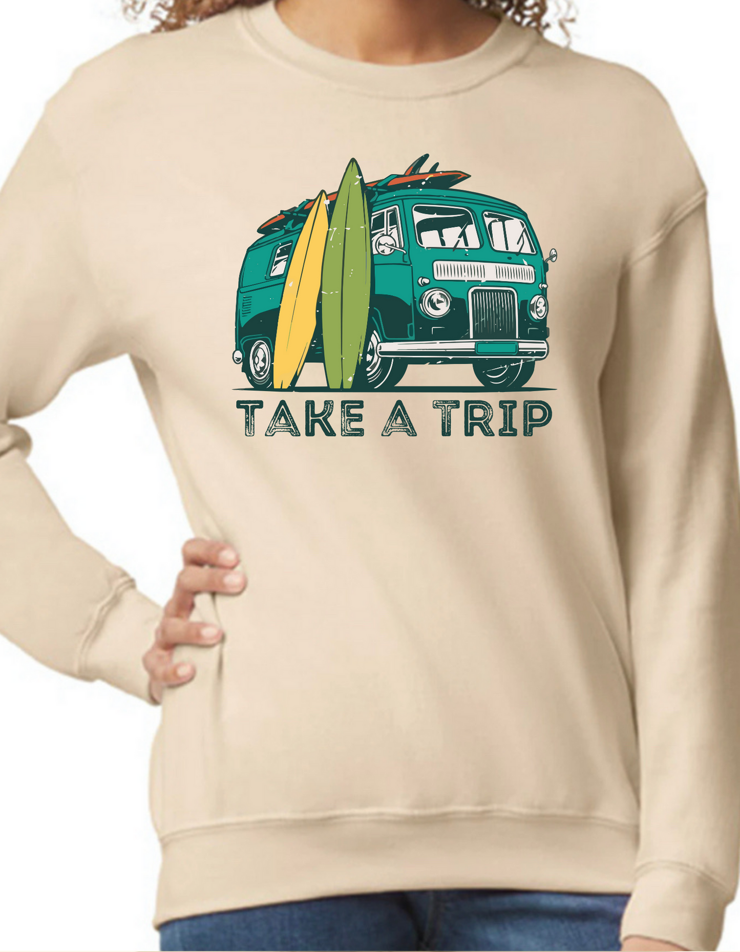 Take a Trip Crewneck