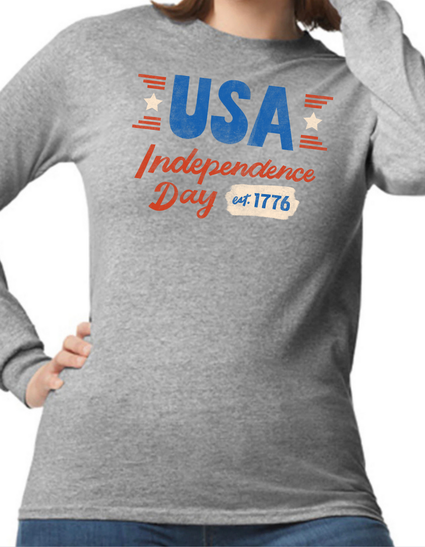 USA Independence Day Longsleeve