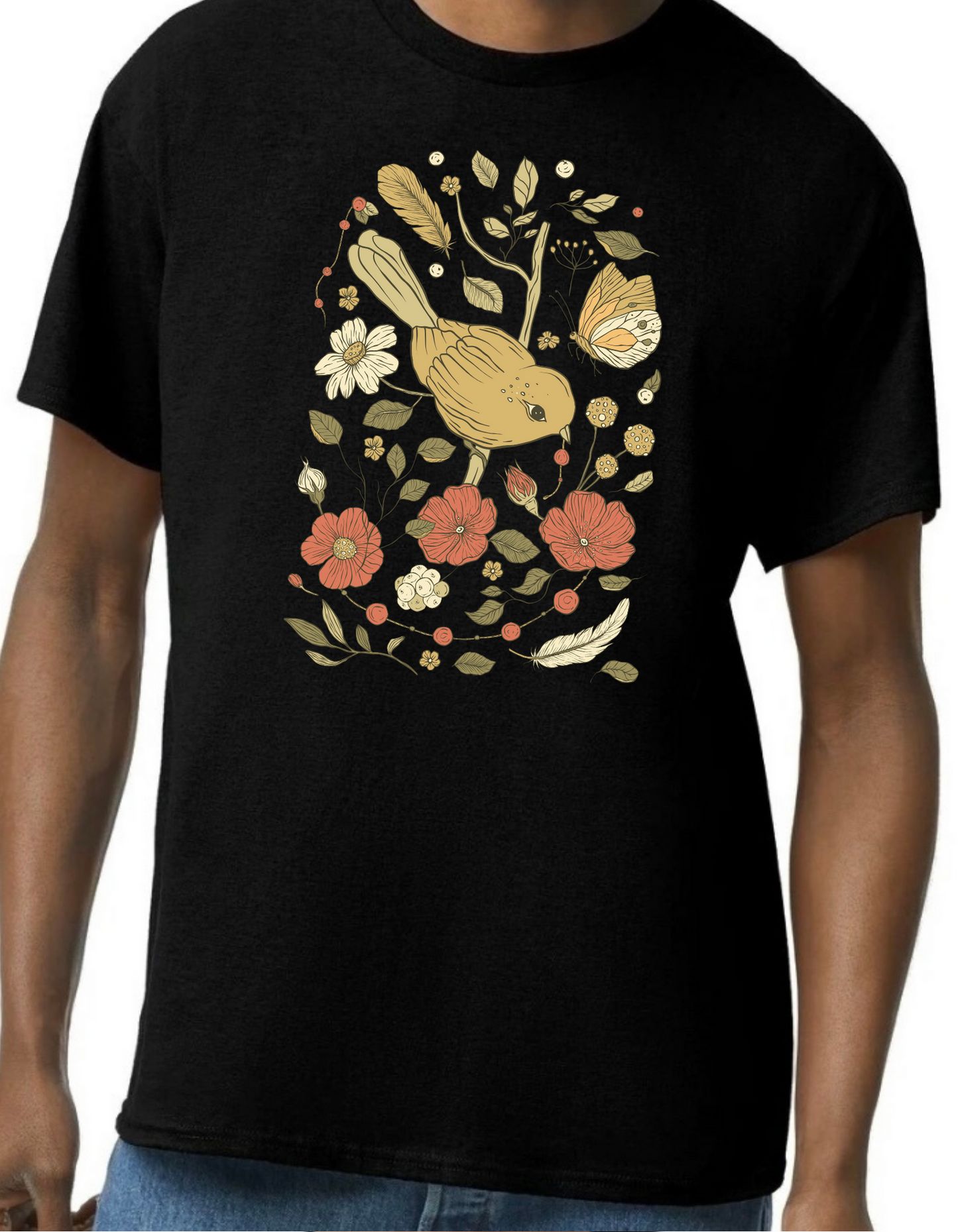 Spring Bird Graphic Tee