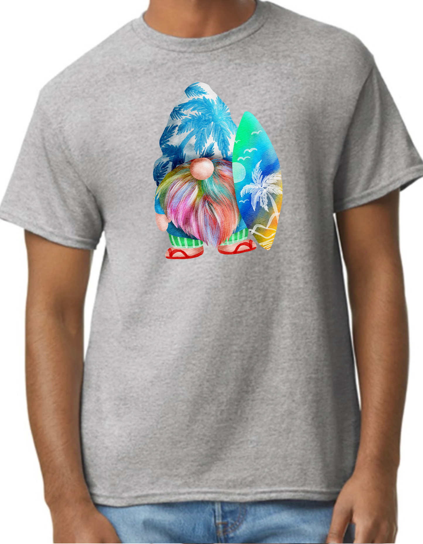 Surfin’ Gnome Graphic Tee