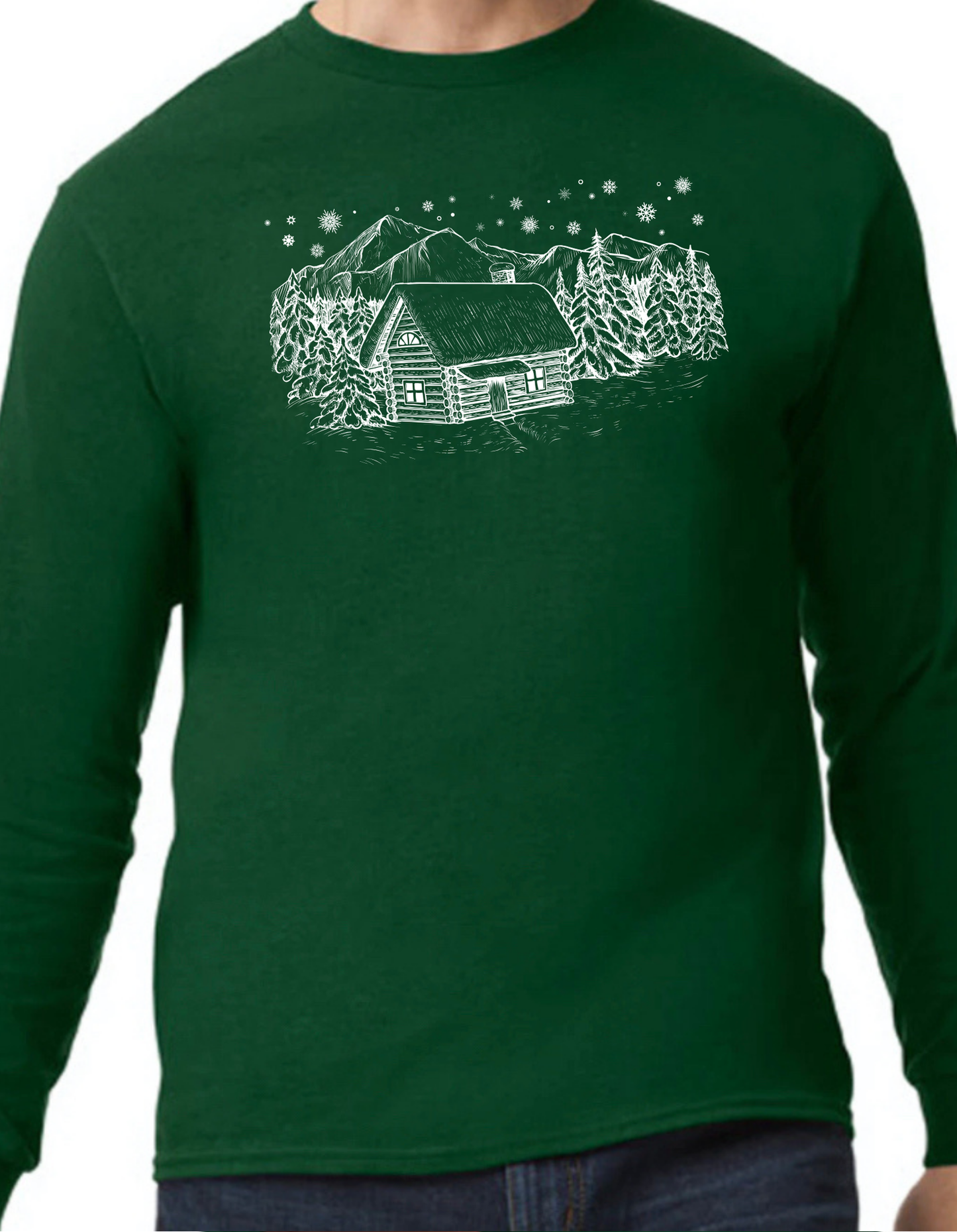 Winter Cabin Longsleeve