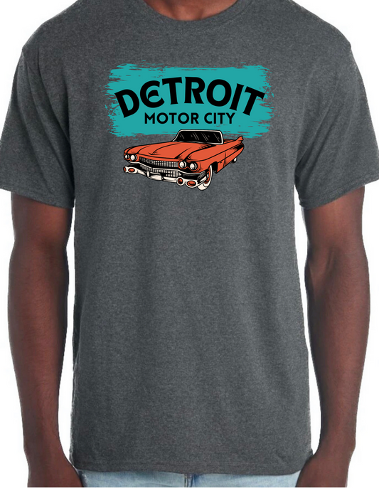 Detroit, Motor City Graphic Tee