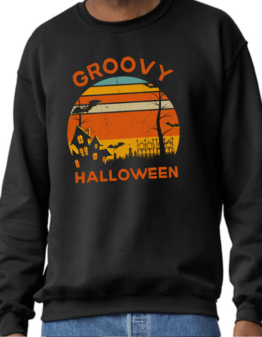 Groovy Halloween Crewneck