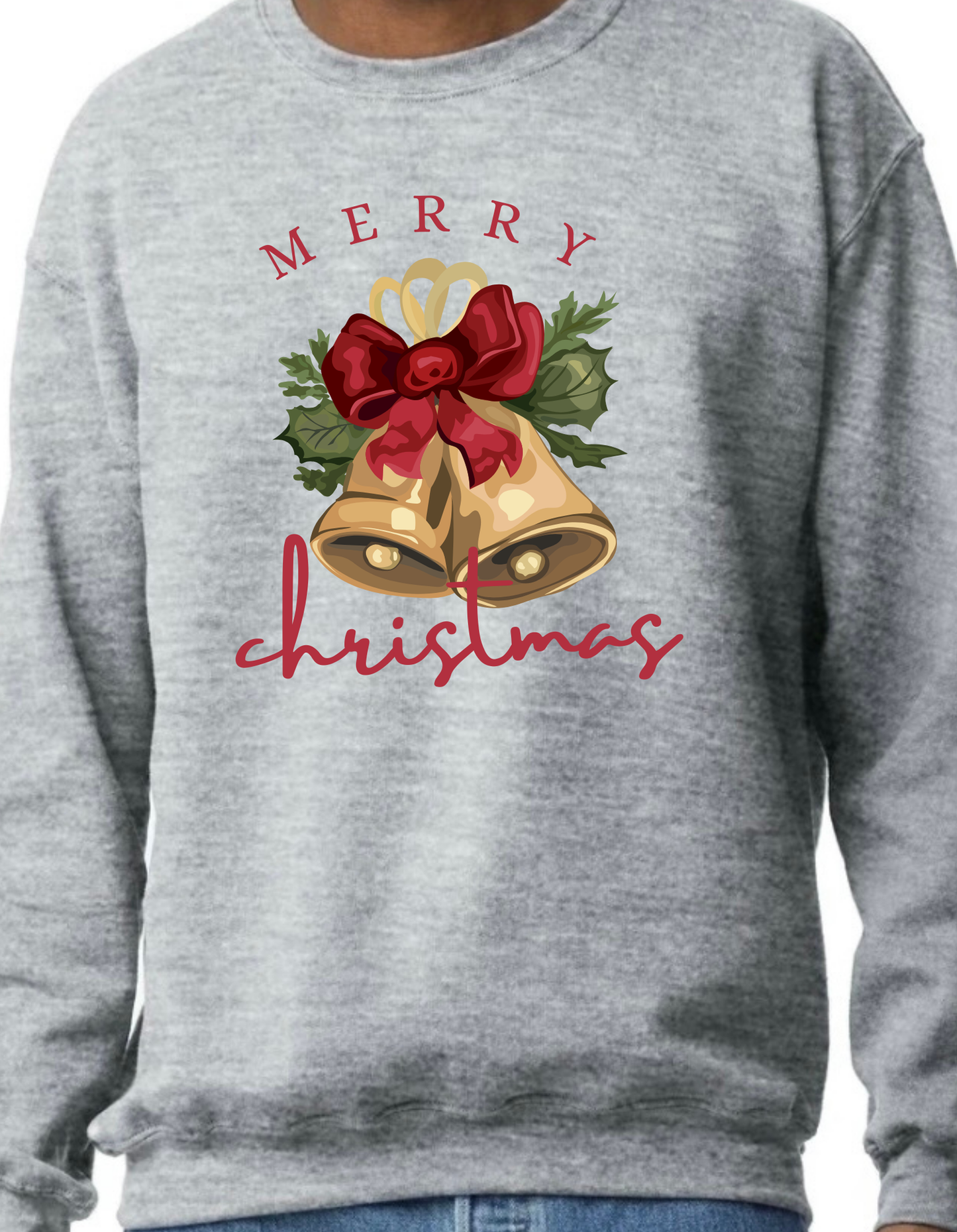 Merry Christmas Bells Crewneck