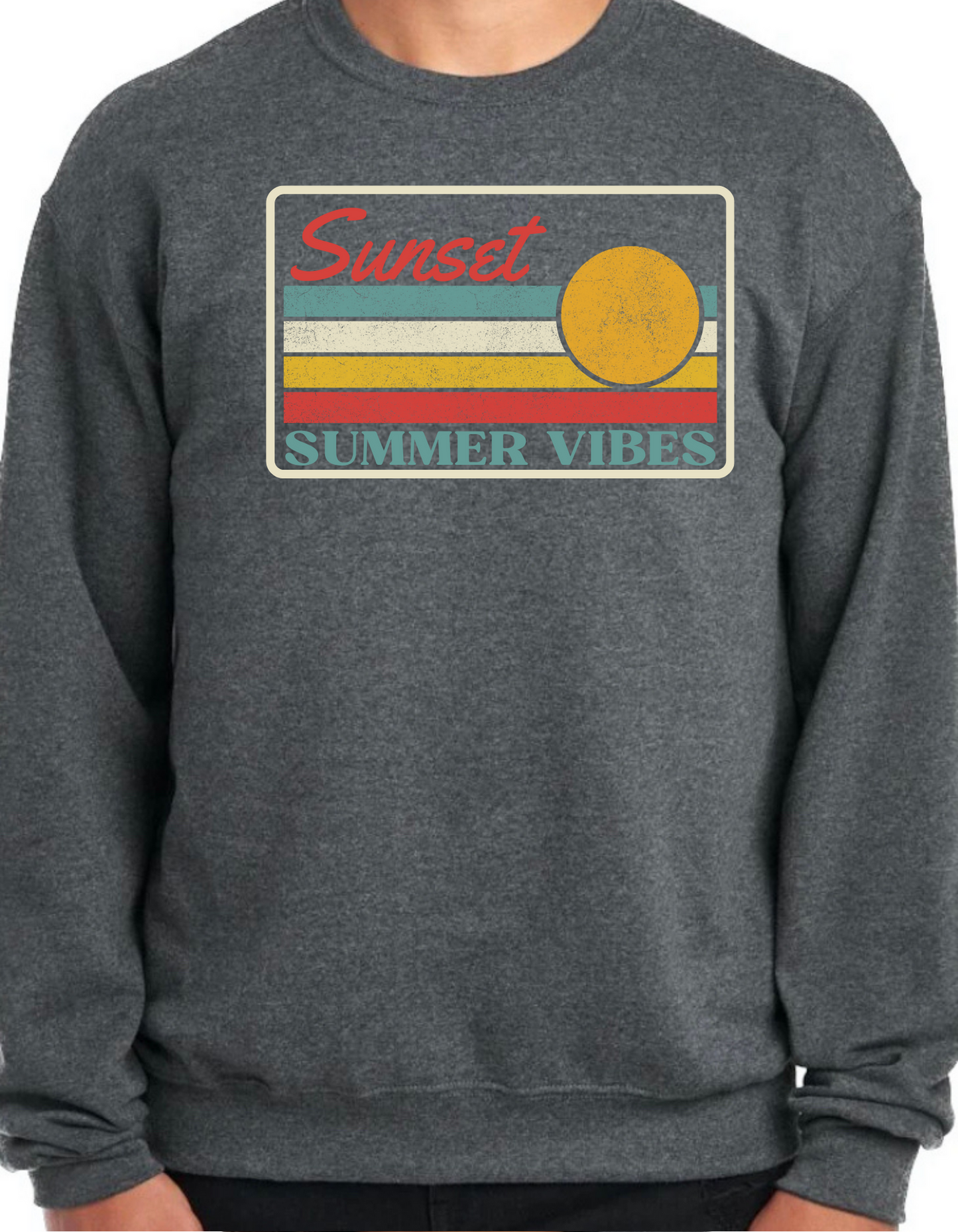 Sunset, Summer Vibes Crewneck