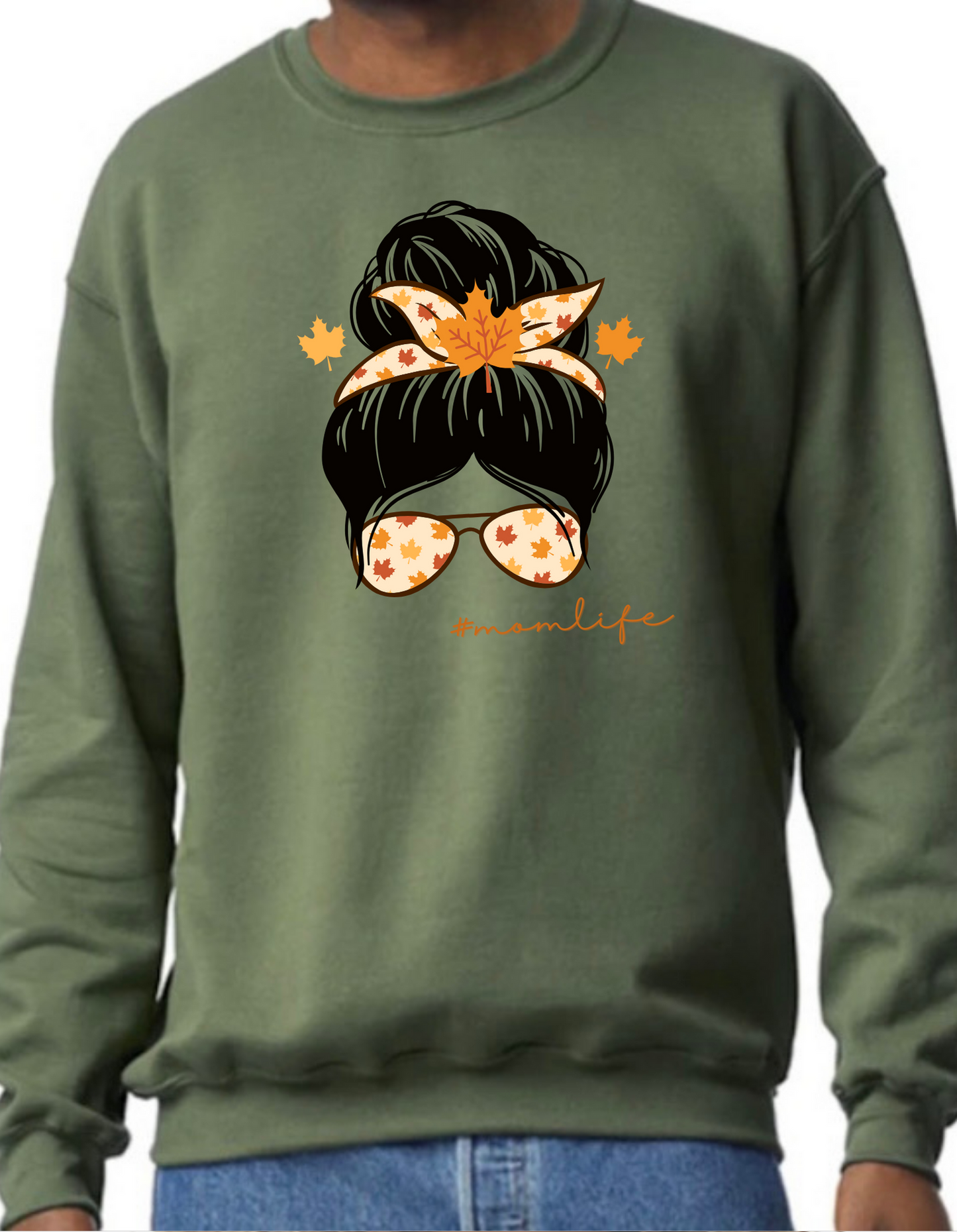 Fall Mom Life Crewneck