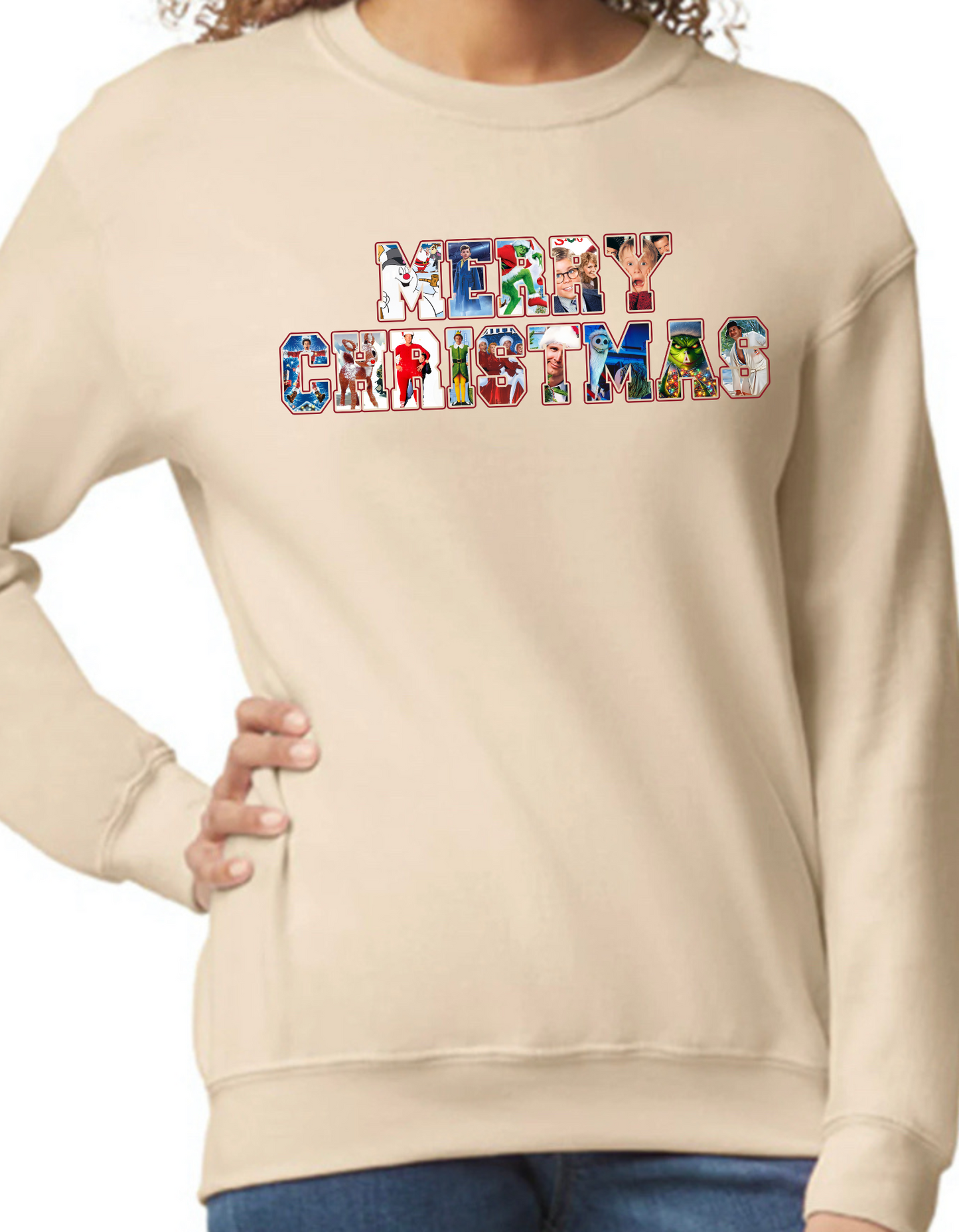 Merry Christmas Movies Crewneck