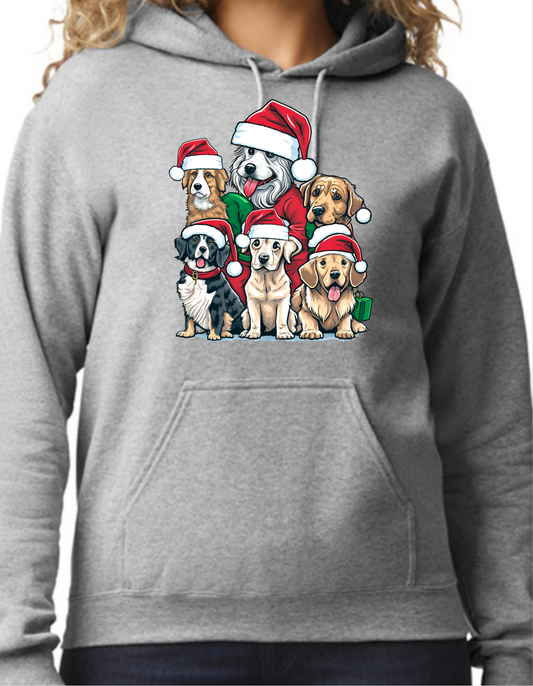 Christmas Dogs Hoodie