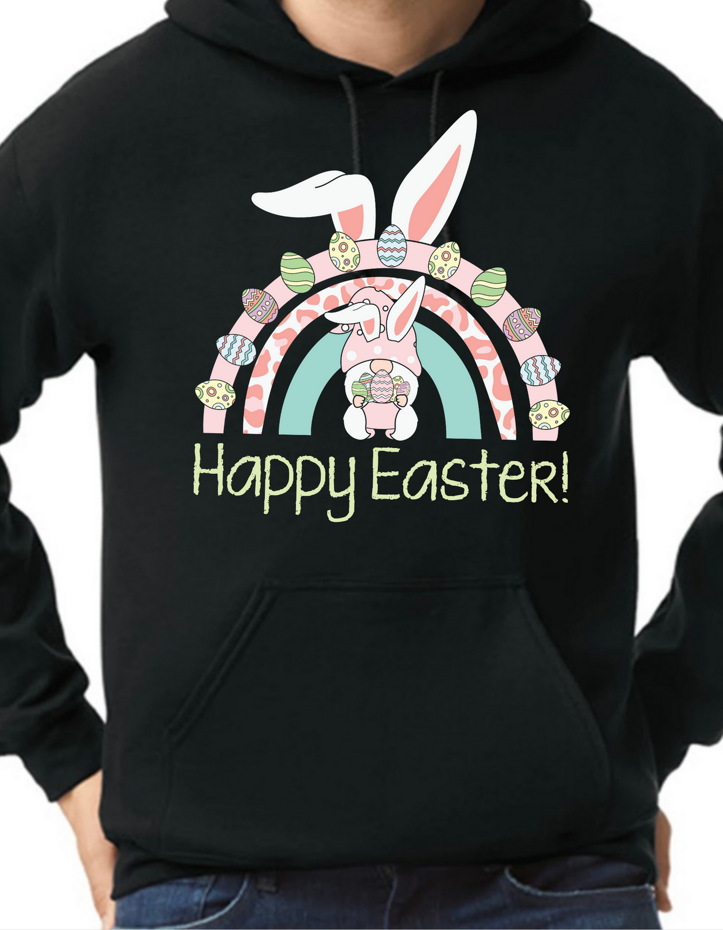 Easter Gnome Rainbow Hoodie