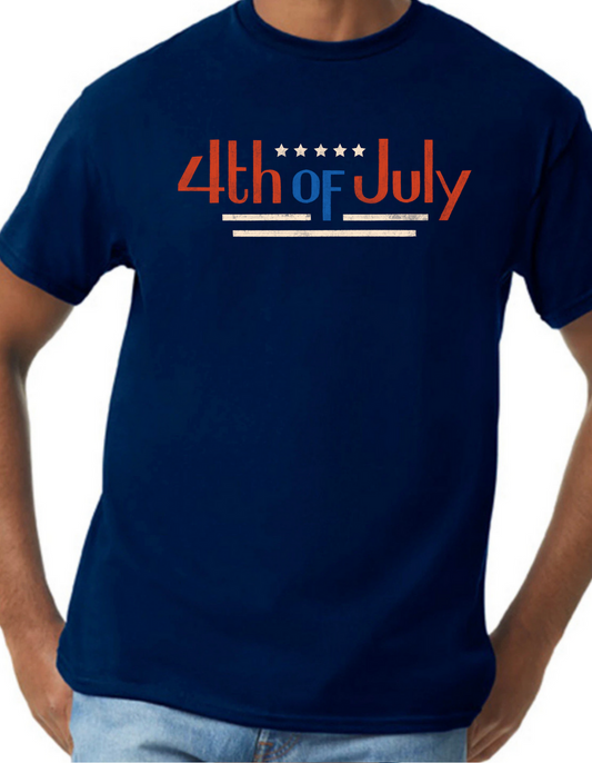 4th of July Classic Graphic Tee