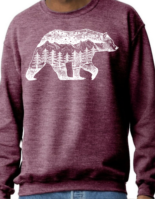 Mountain Bear Crewneck