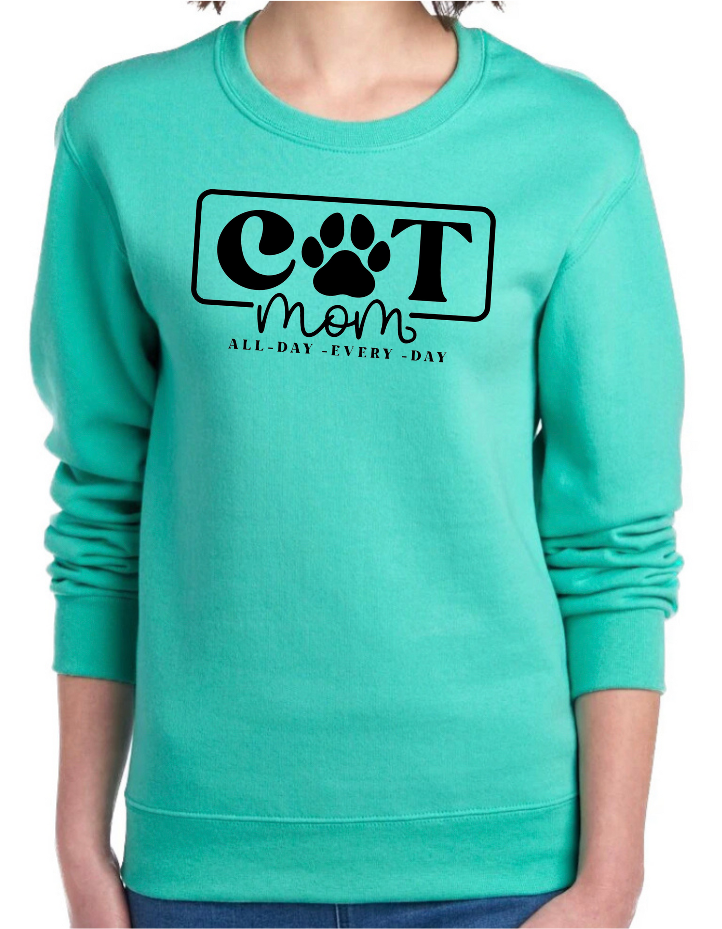 Cat Mom Crewneck