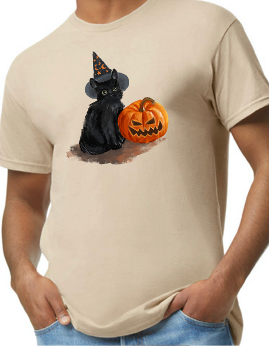 Witchy Cat Graphic Tee