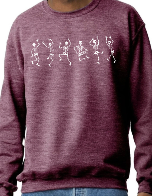 Dancing Skeletons Crewneck