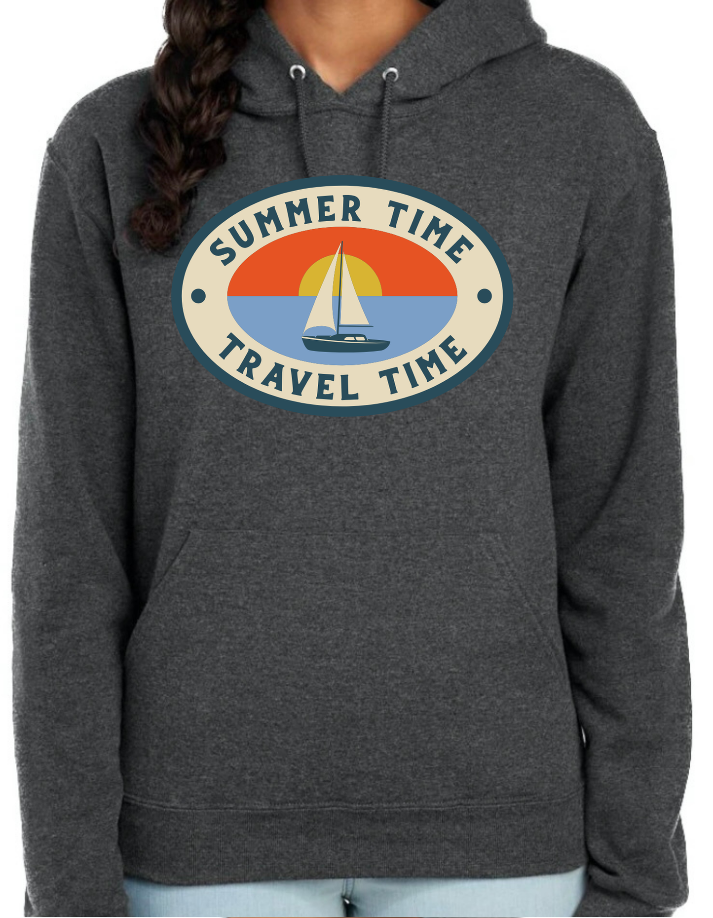 Summer Time • Travel Time Hoodie