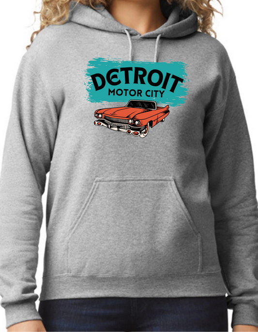 Detroit, Motor City Hoodie