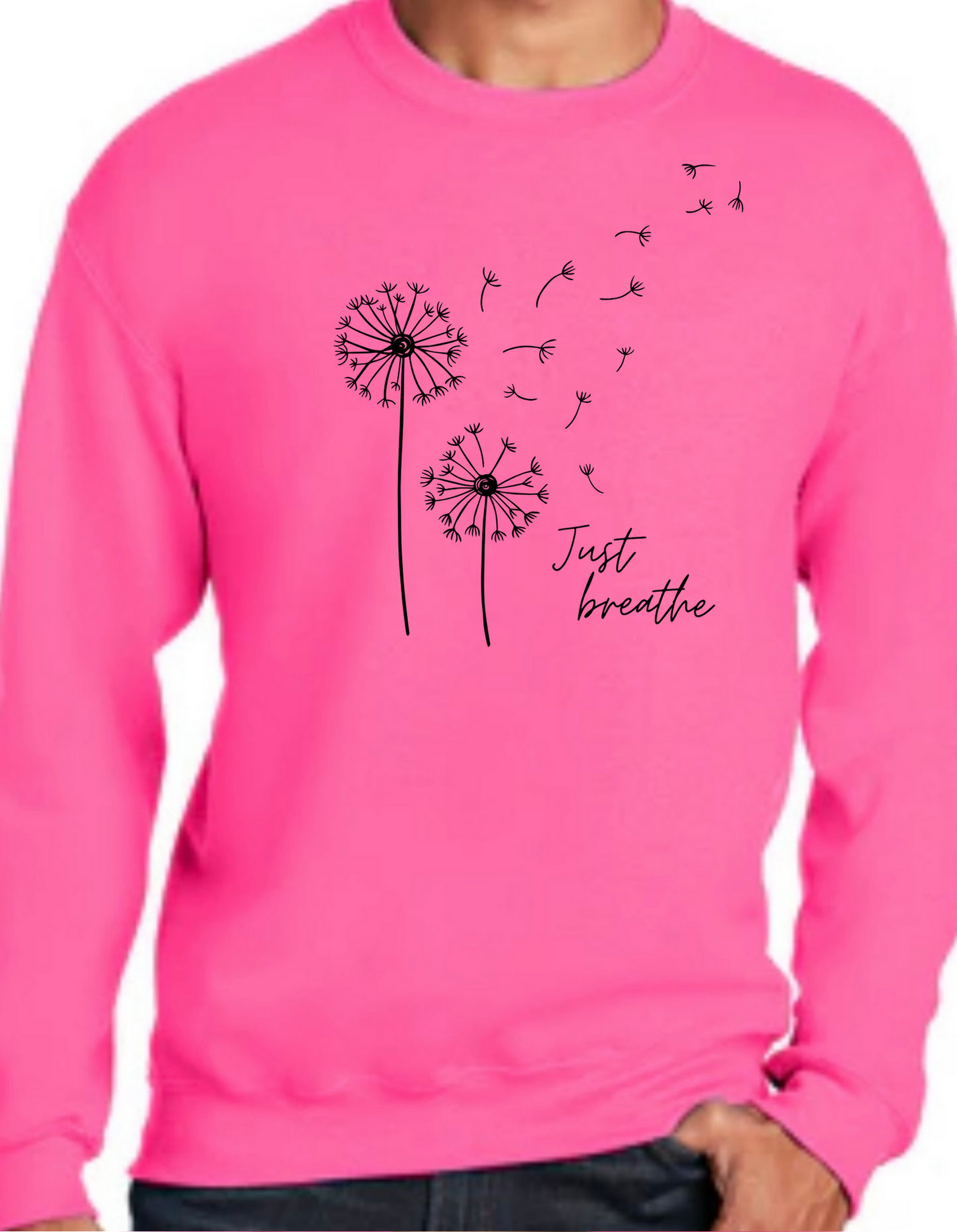 Just Breathe Crewneck