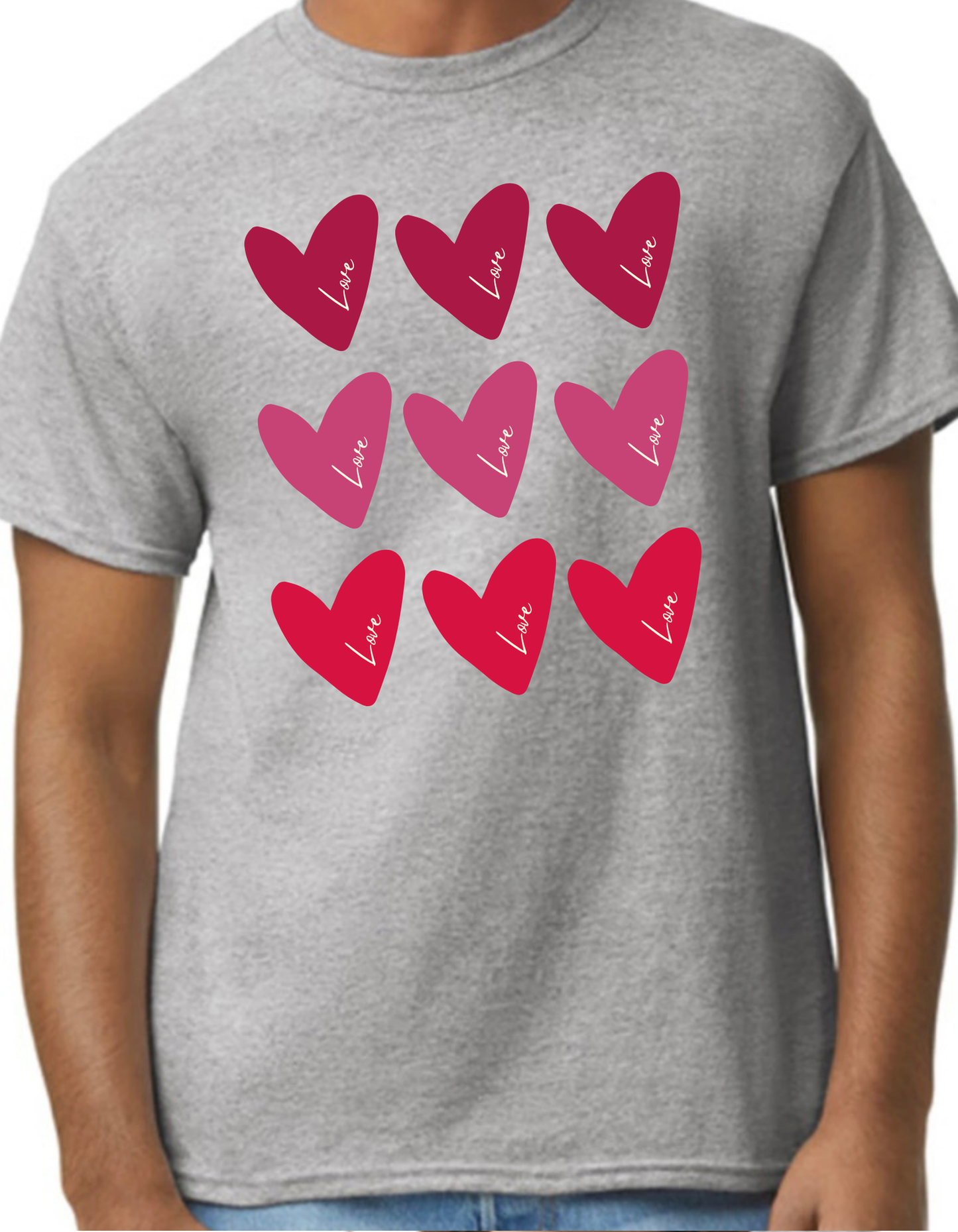 Love Hearts Graphic Tee