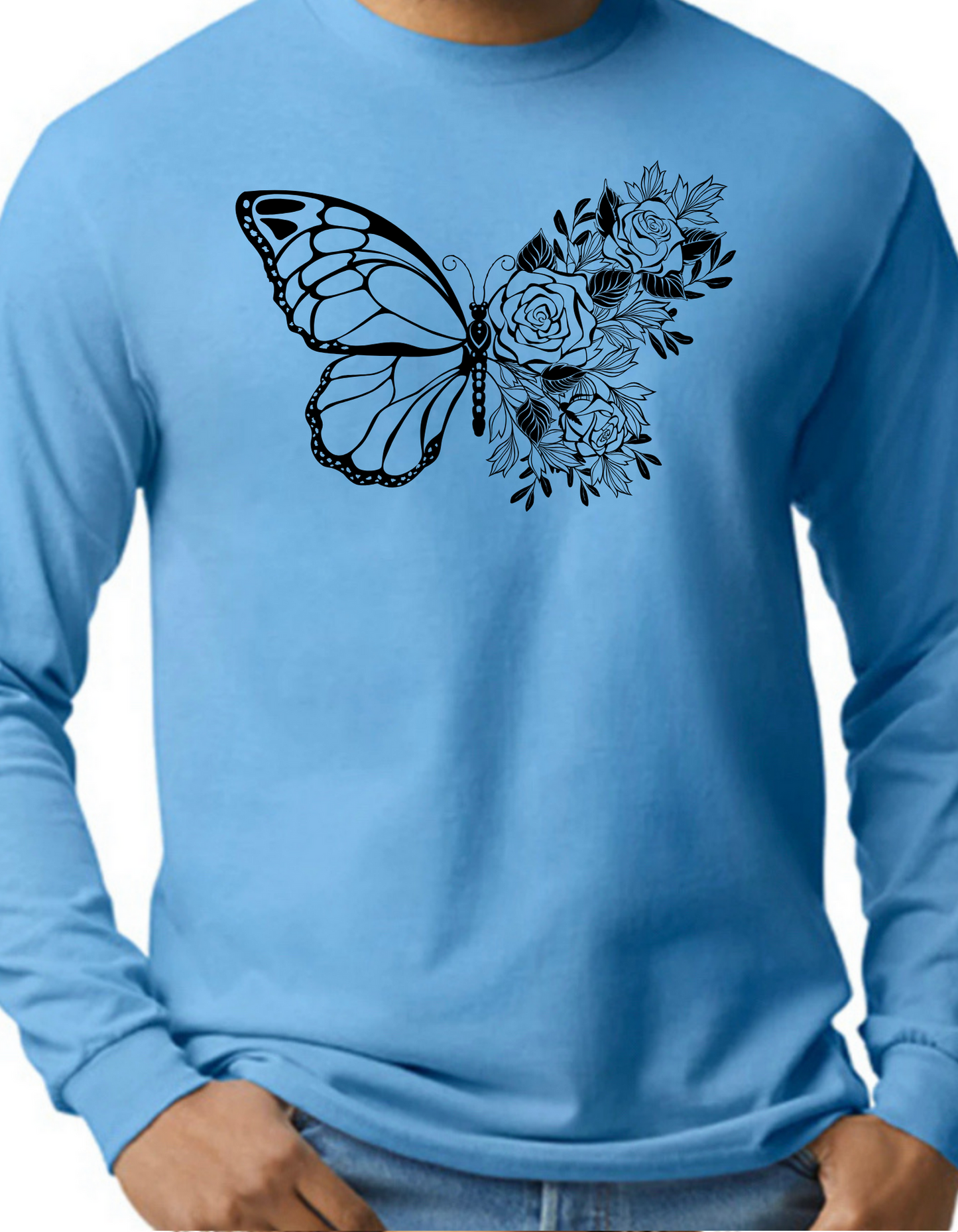 Blooming Butterfly Longsleeve