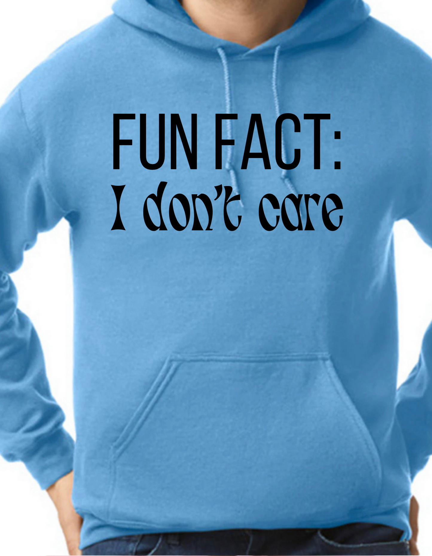 Fun Fact: I Don’t Care Hoodie