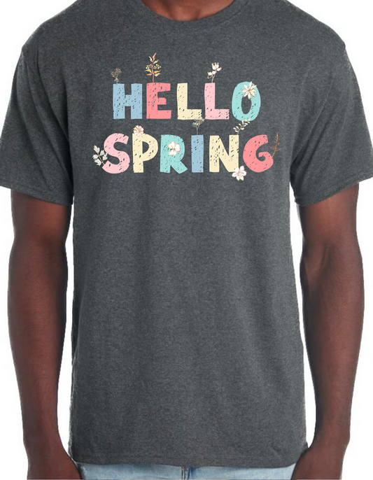 Hello Spring Graphic Tee