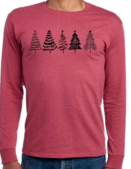 Christmas Trees Longsleeve