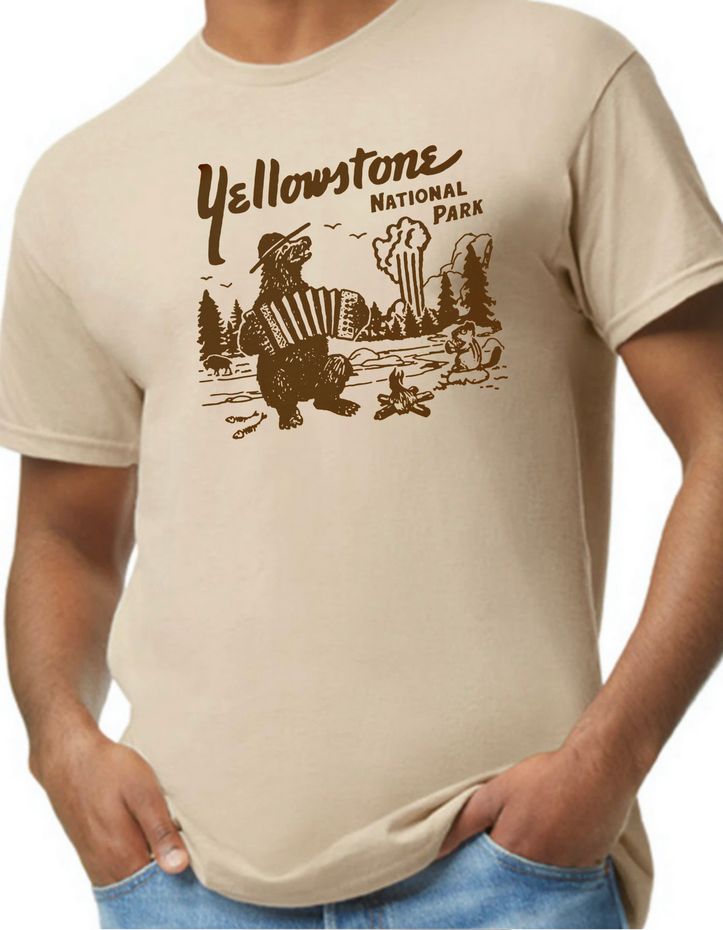 Yellowstone National Park Graphic Tee