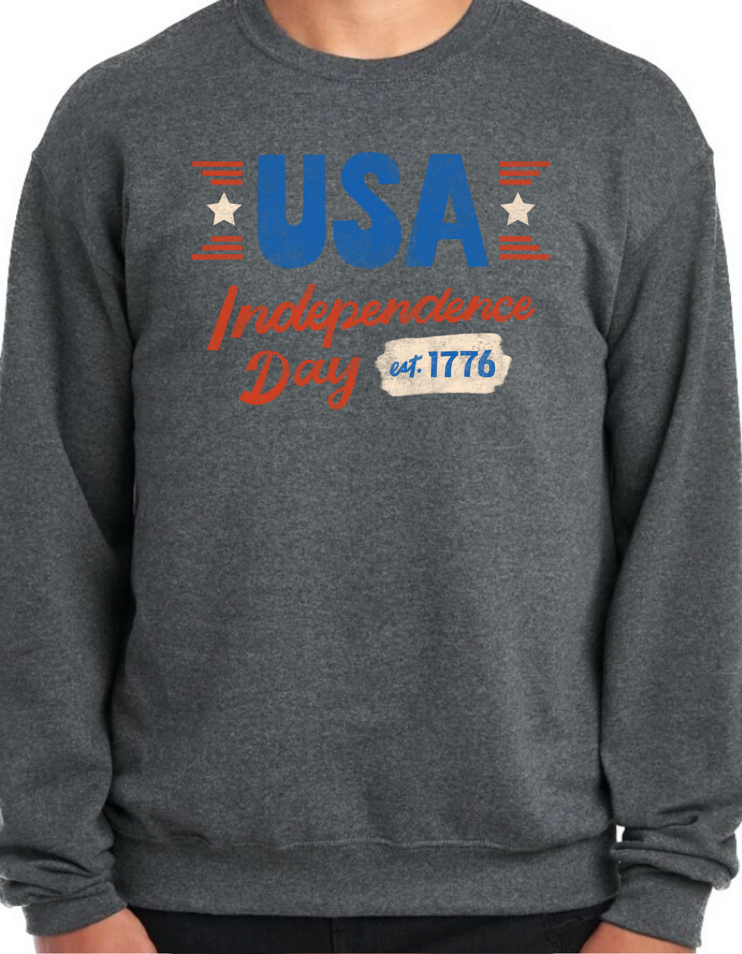 USA Independence Day Crewneck