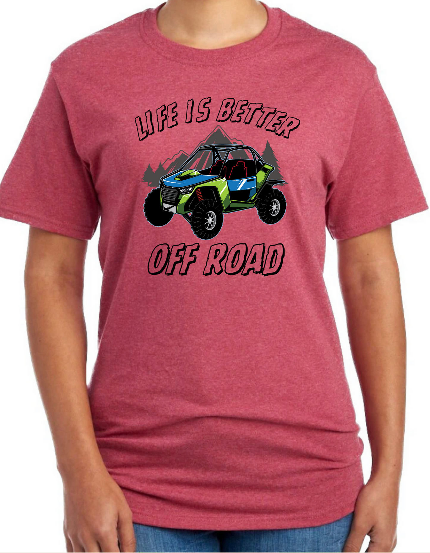 Life is Better Off Road Graphic Tee