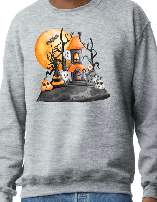 Haunted House Crewneck