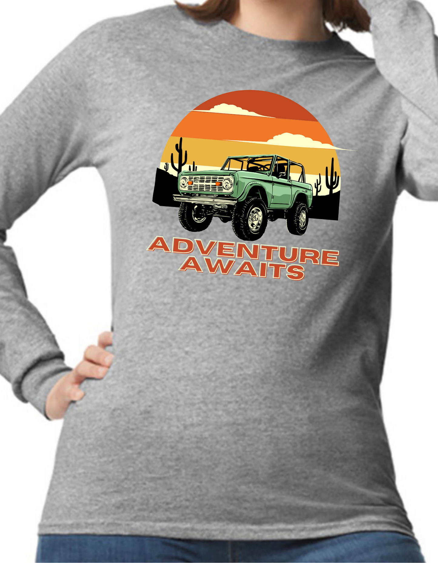 Adventure Awaits Longsleeve