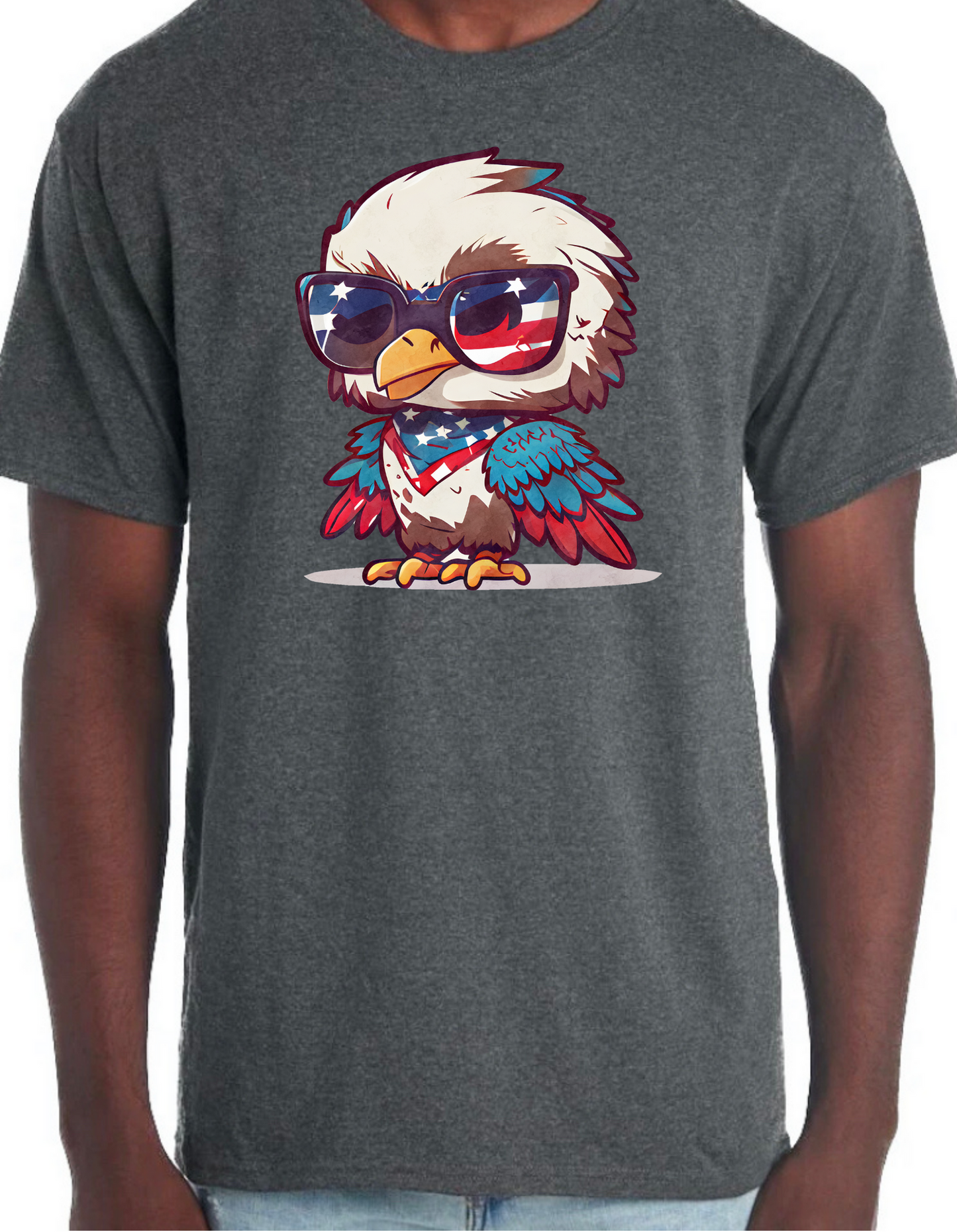 Patriotic Eagle Graphic Tee