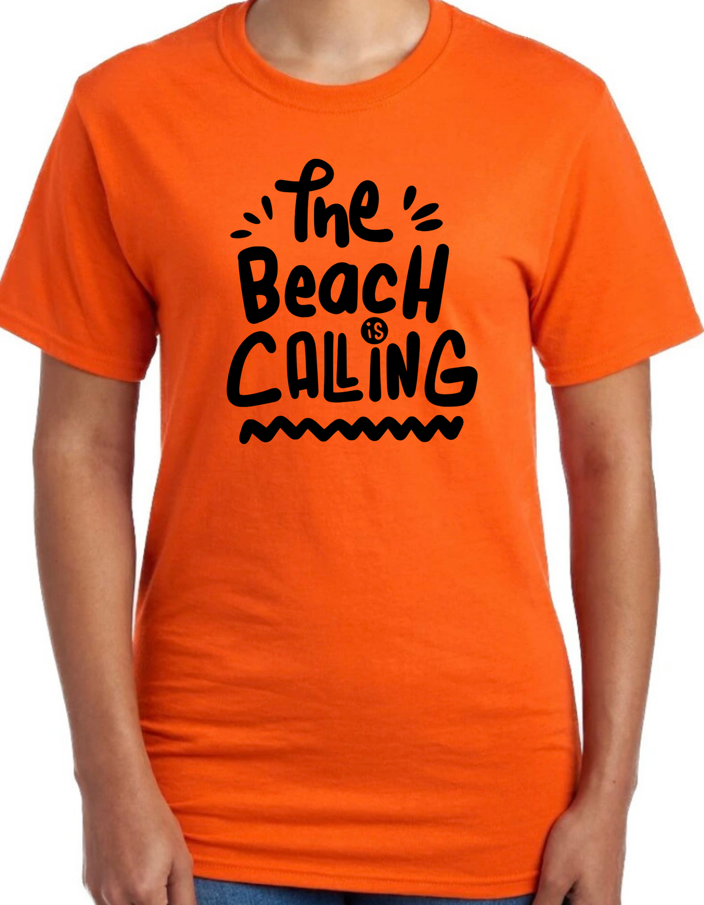 The Beach is Calling Graphic Tee