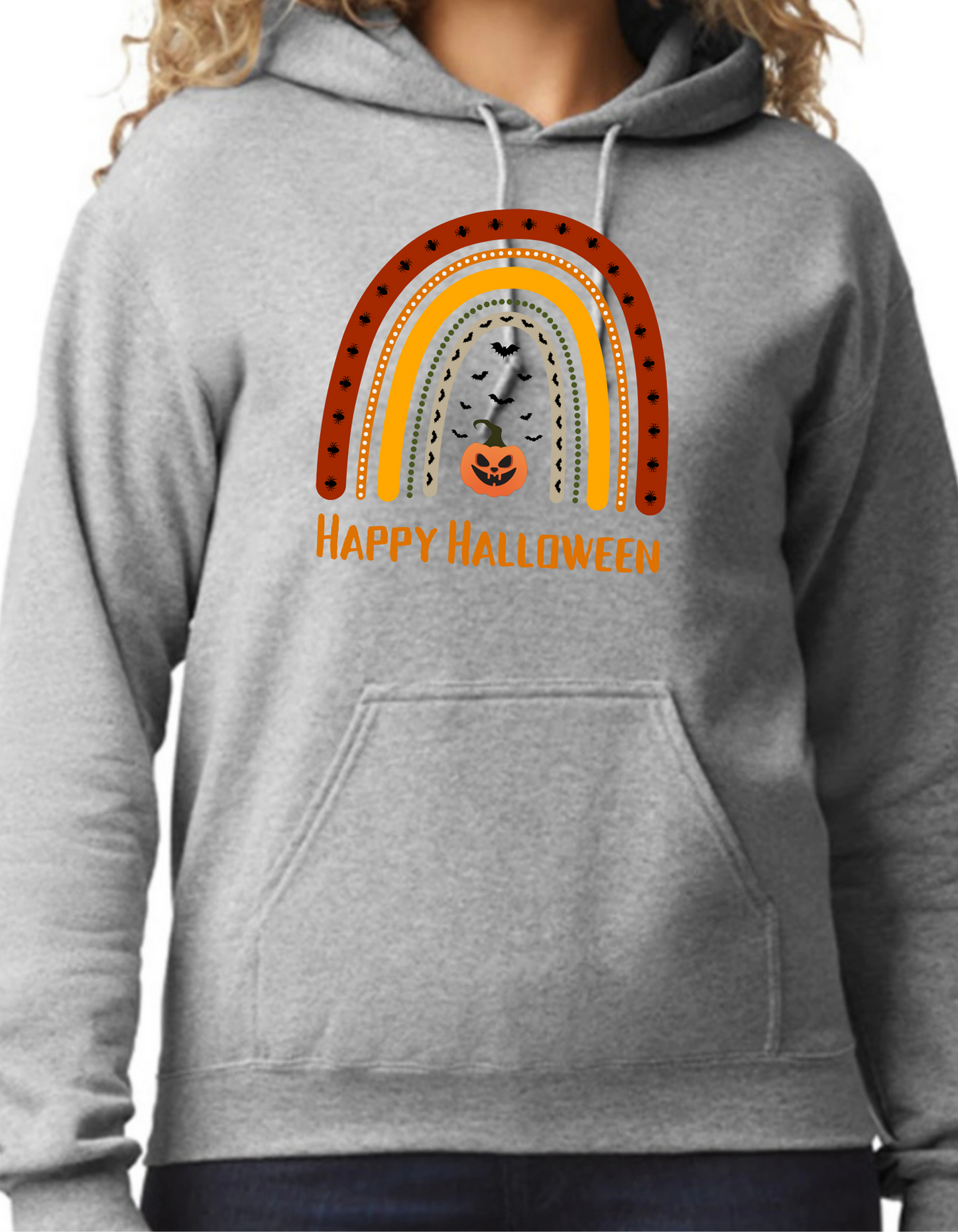 Happy Halloween Rainbow Hoodie