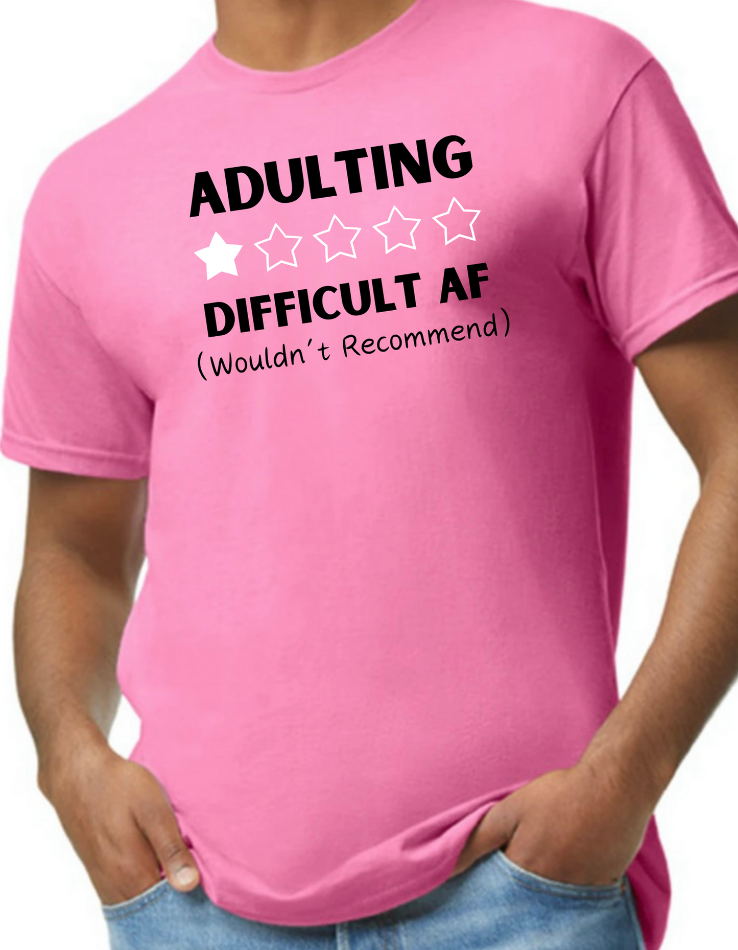 Adulting: Difficult AF Graphic Tee