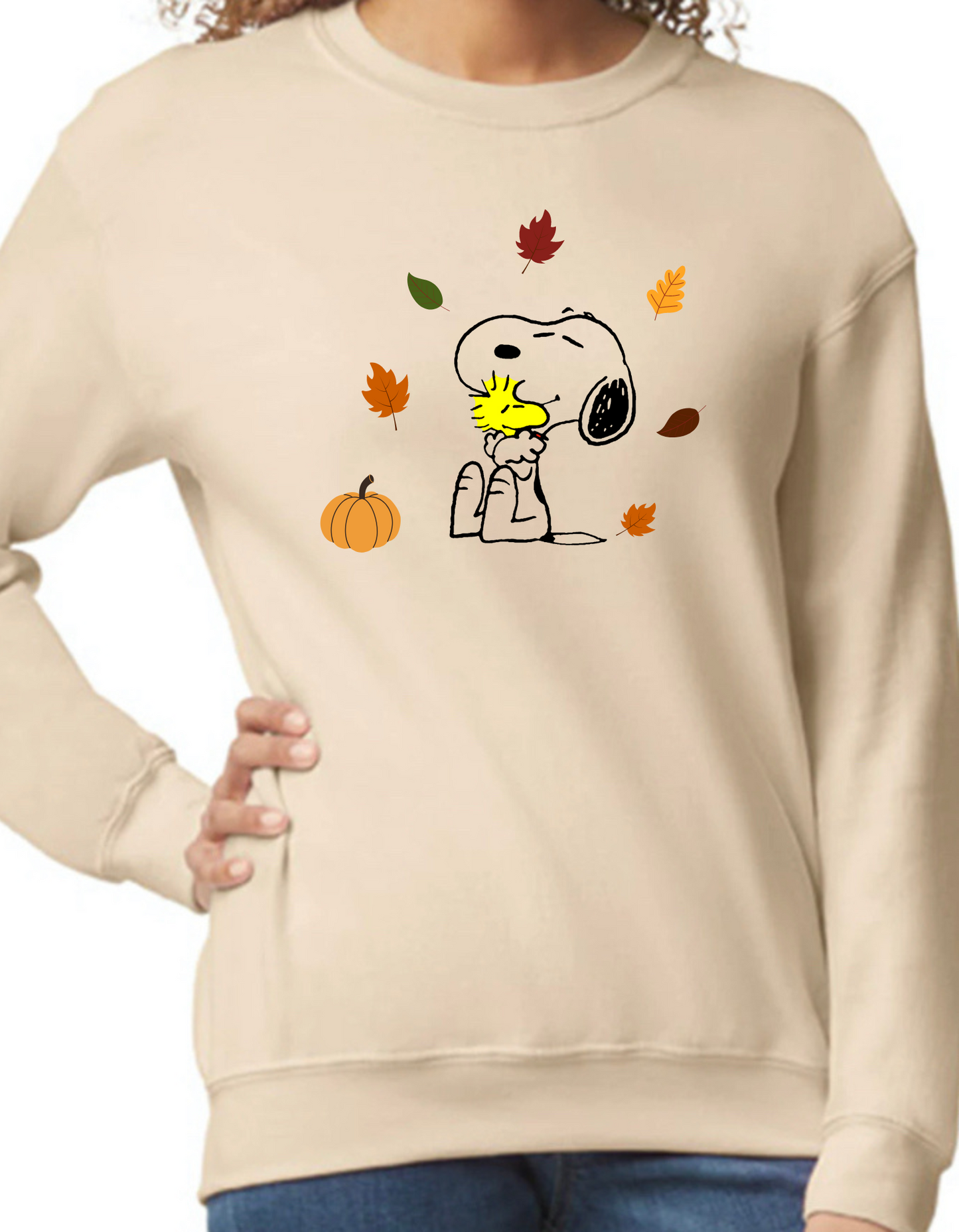 Fall Snoopy Crewneck