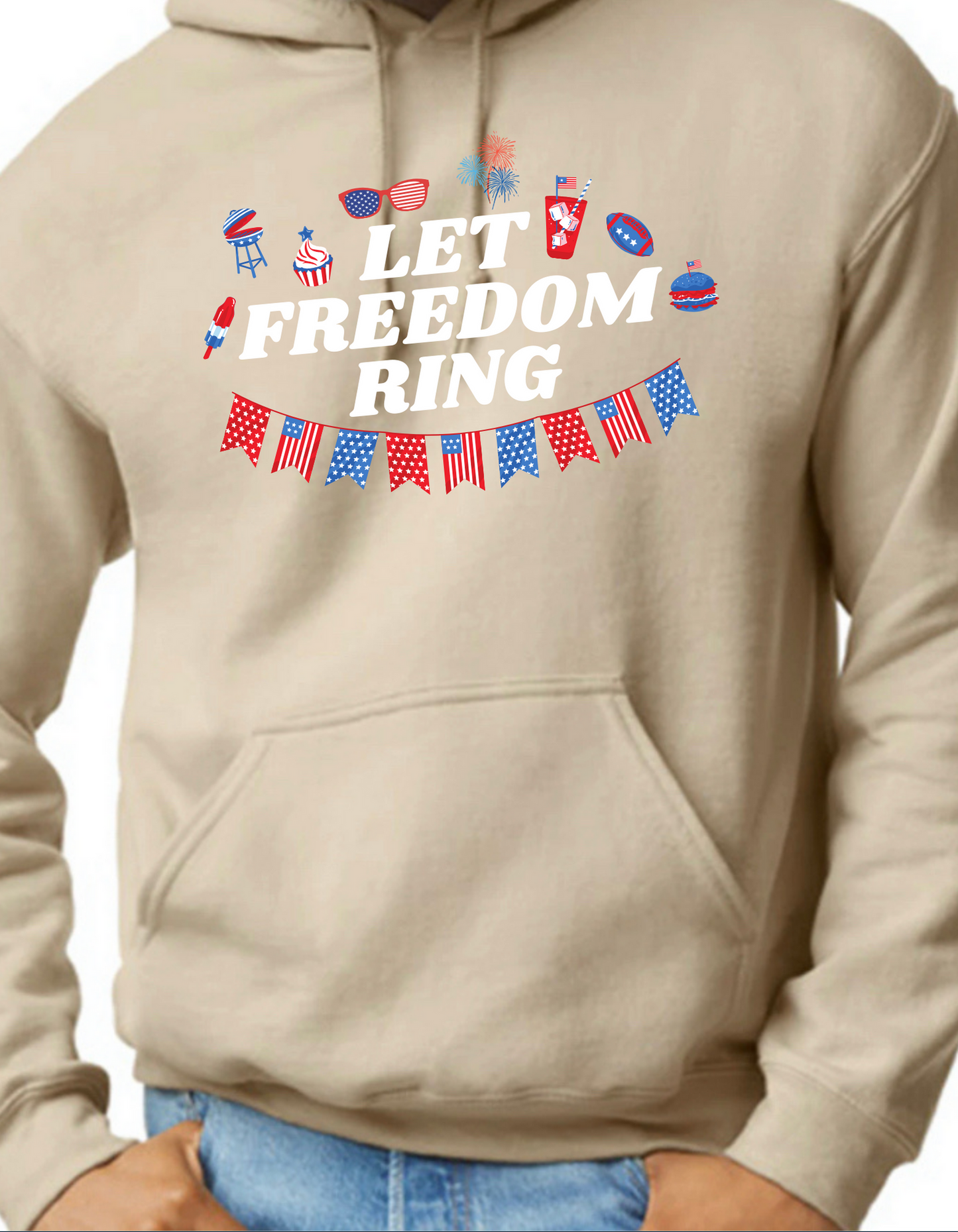 Let Freedom Ring Hoodie