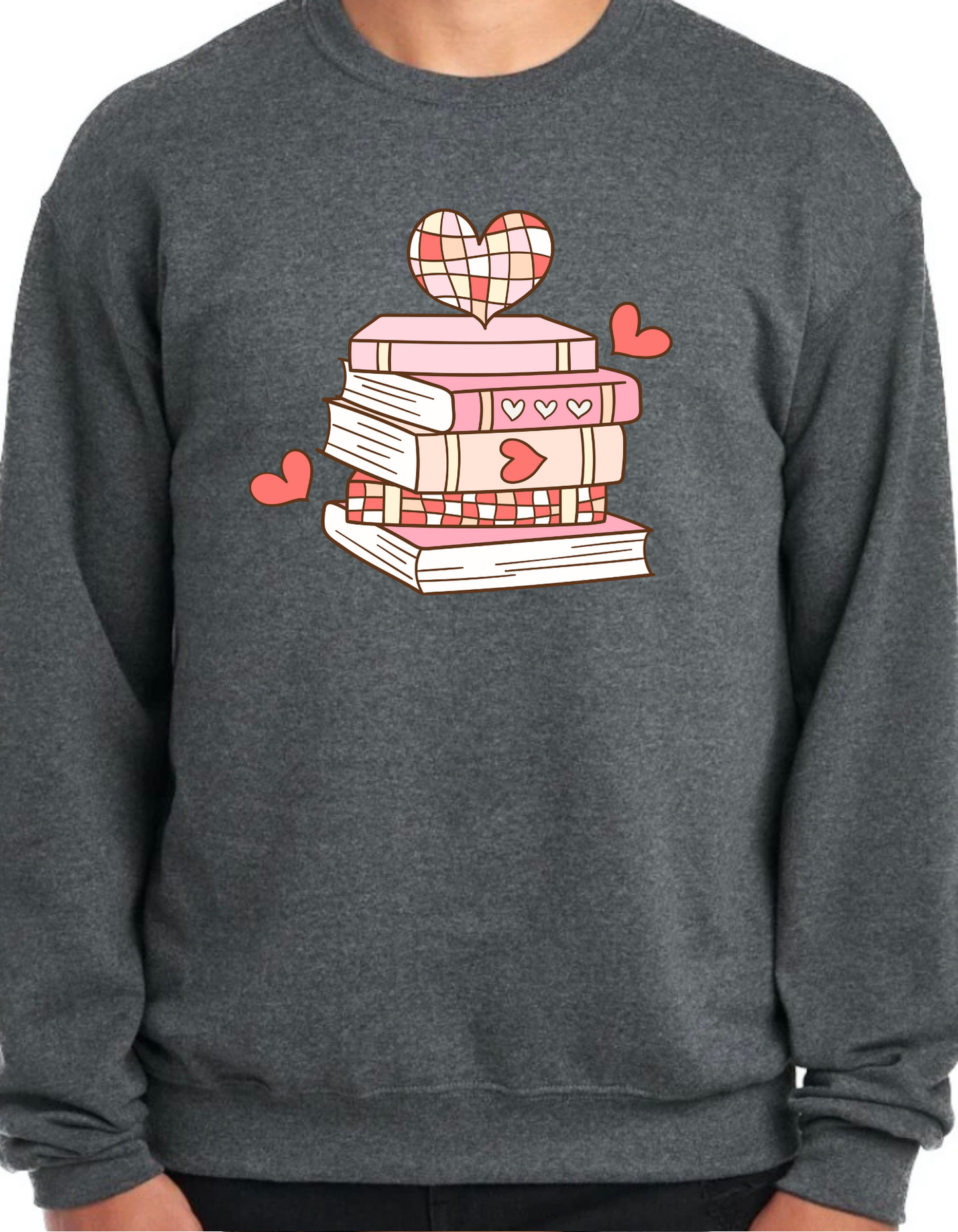 Valentine Books Crewneck