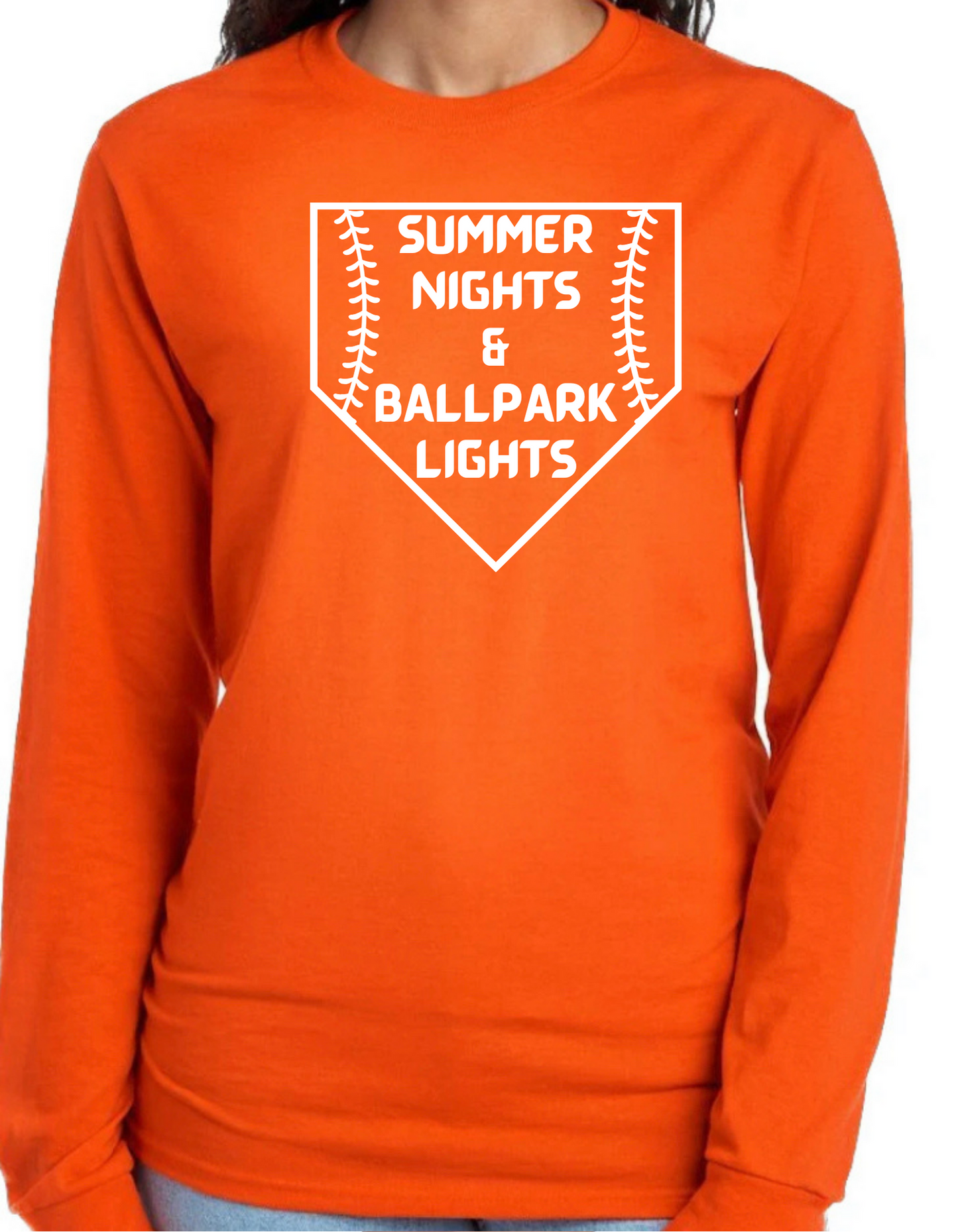 Summer Nights & Ballpark Lights Longsleeve