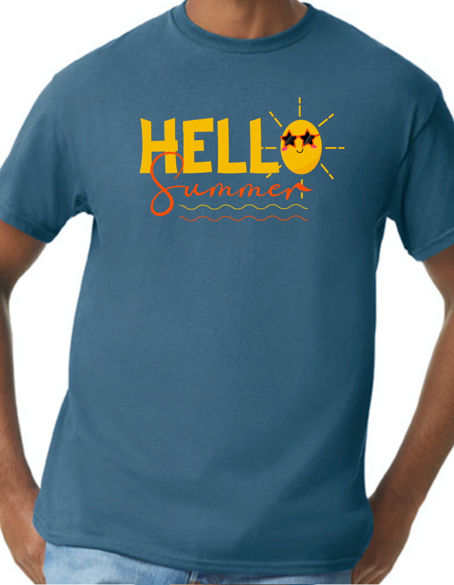 Hello Summer Sunshine Graphic Tee