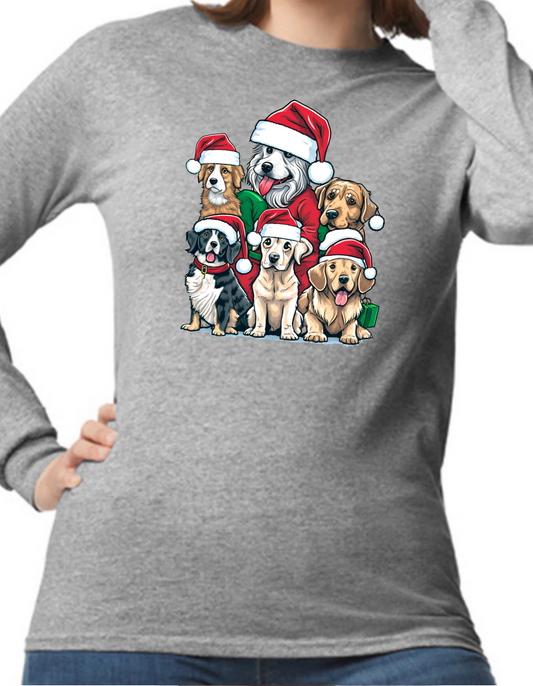 Christmas Dogs Longsleeve