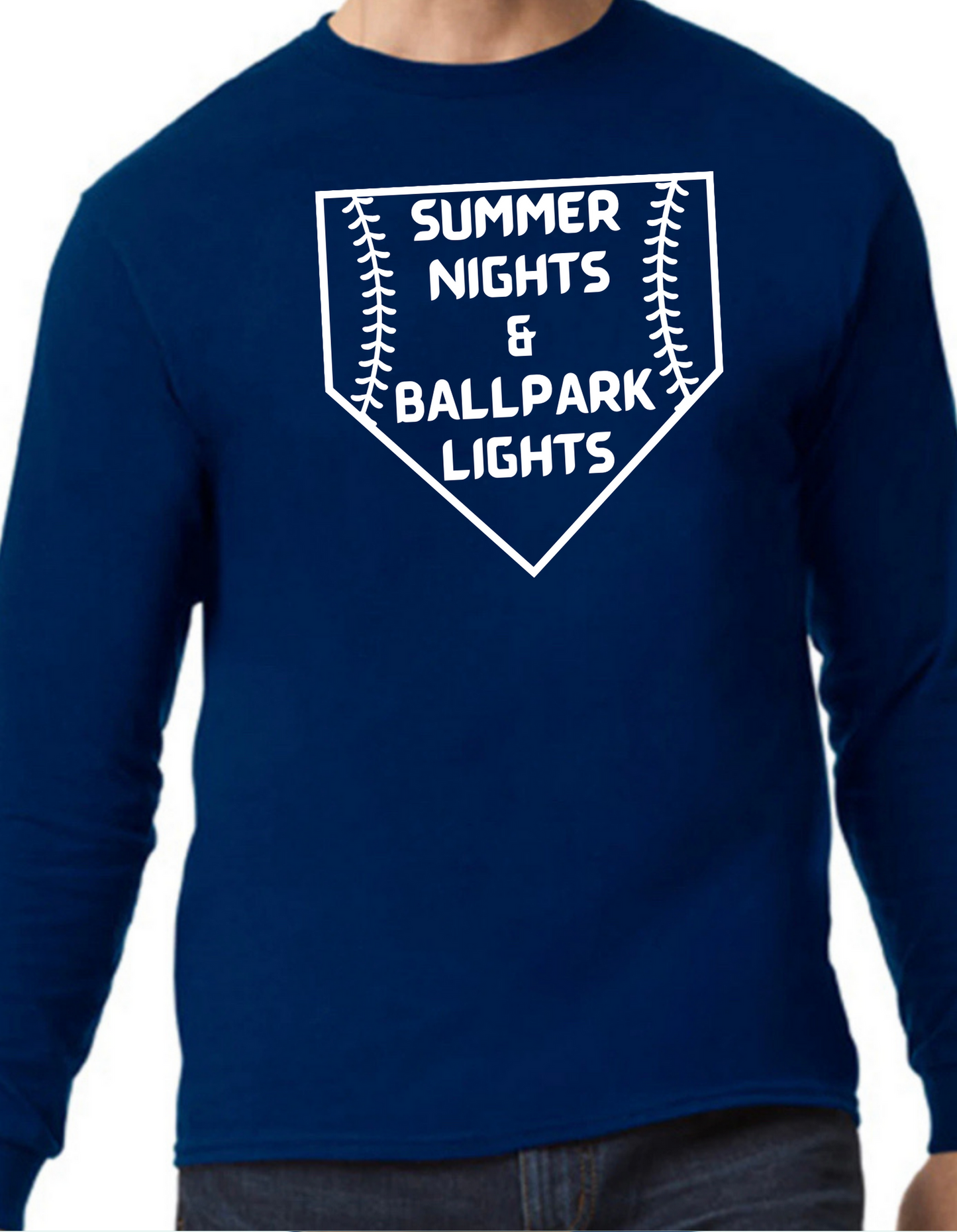 Summer Nights & Ballpark Lights Longsleeve