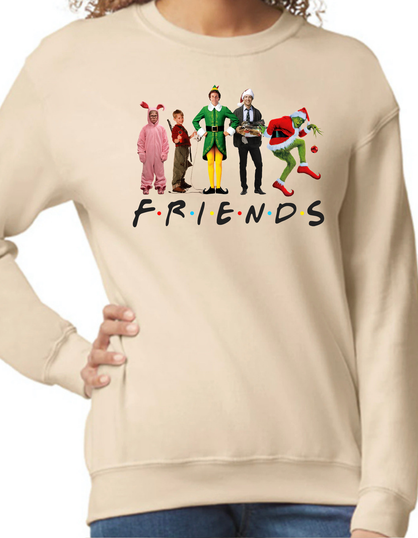 Christmas Friends Crewneck