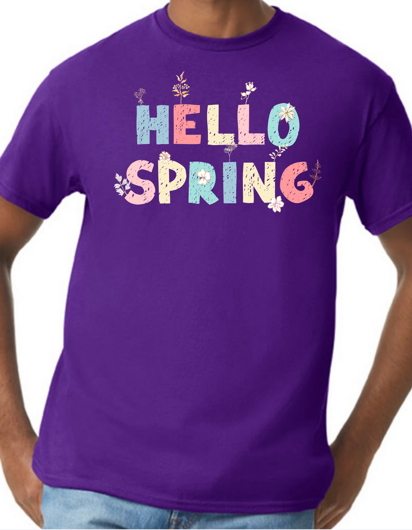 Hello Spring Graphic Tee