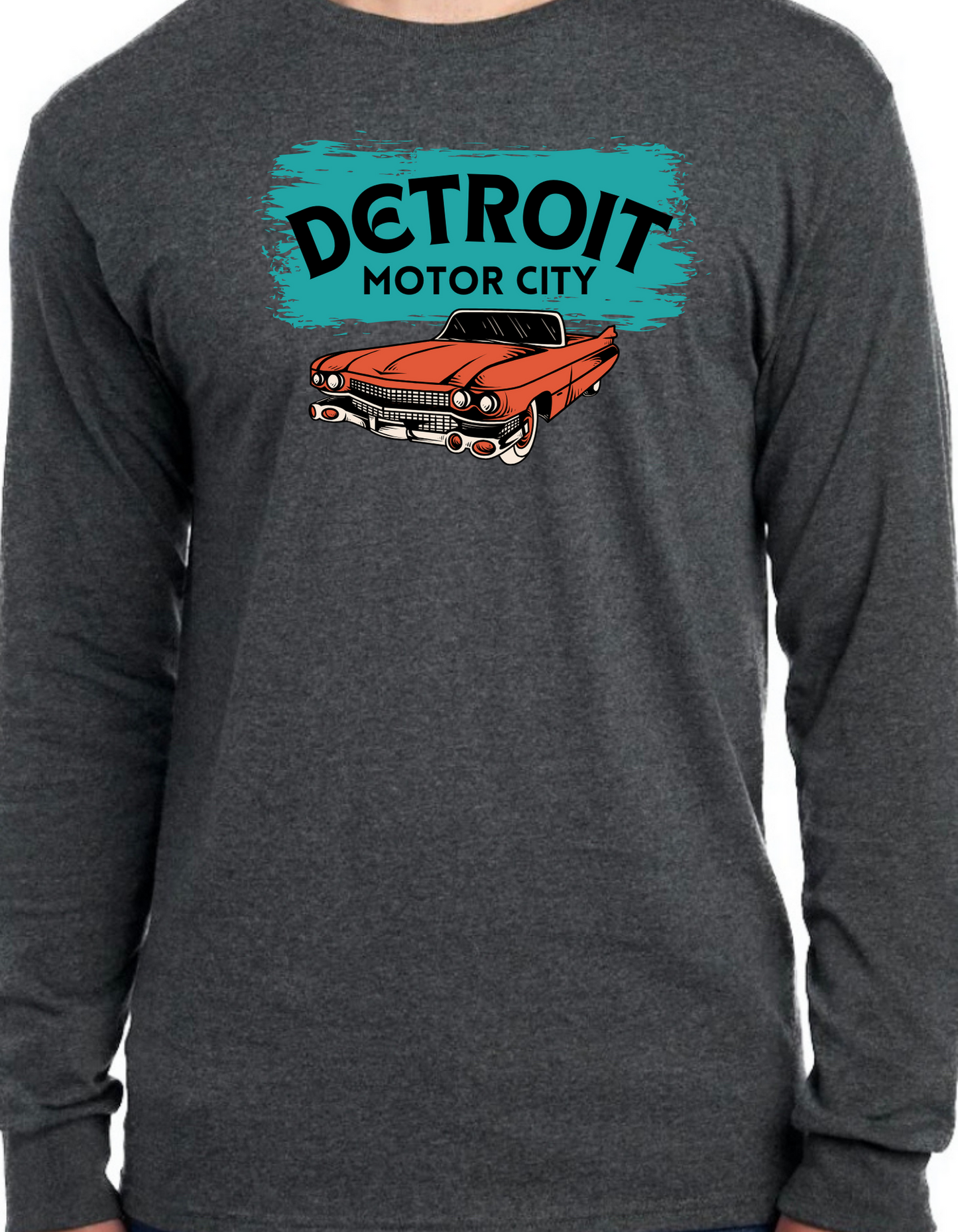 Detroit, Motor City Longsleeve