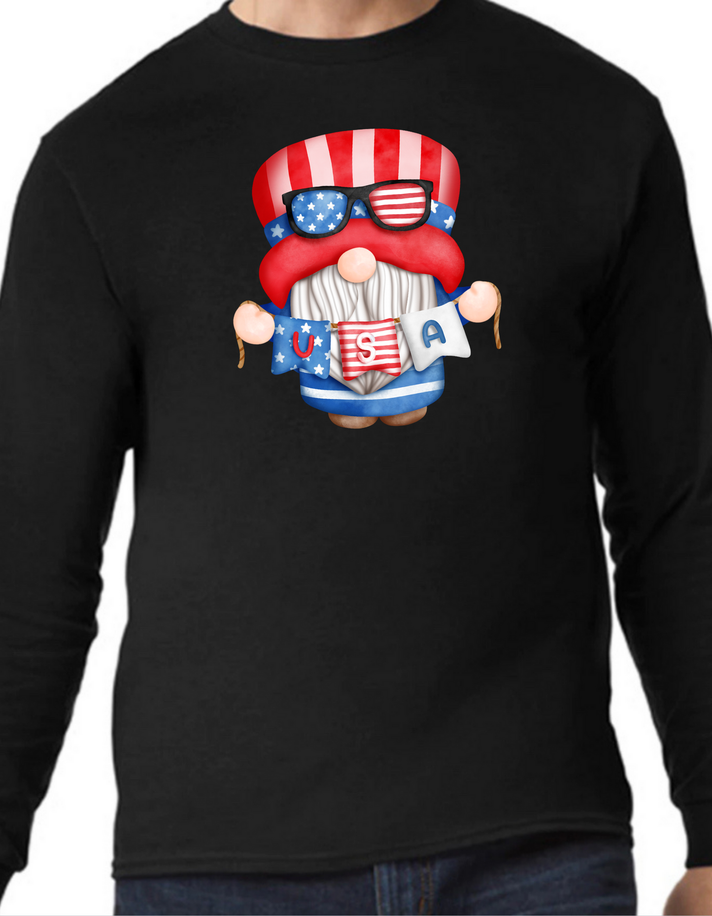 USA Gnome Longsleeve