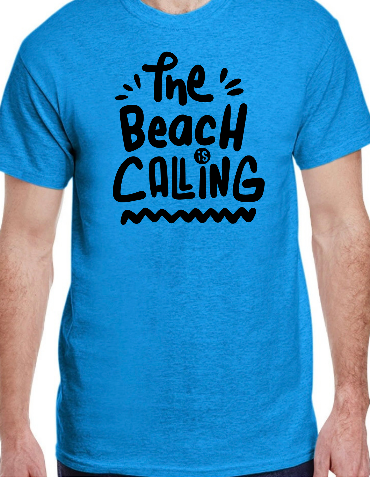 The Beach is Calling Graphic Tee