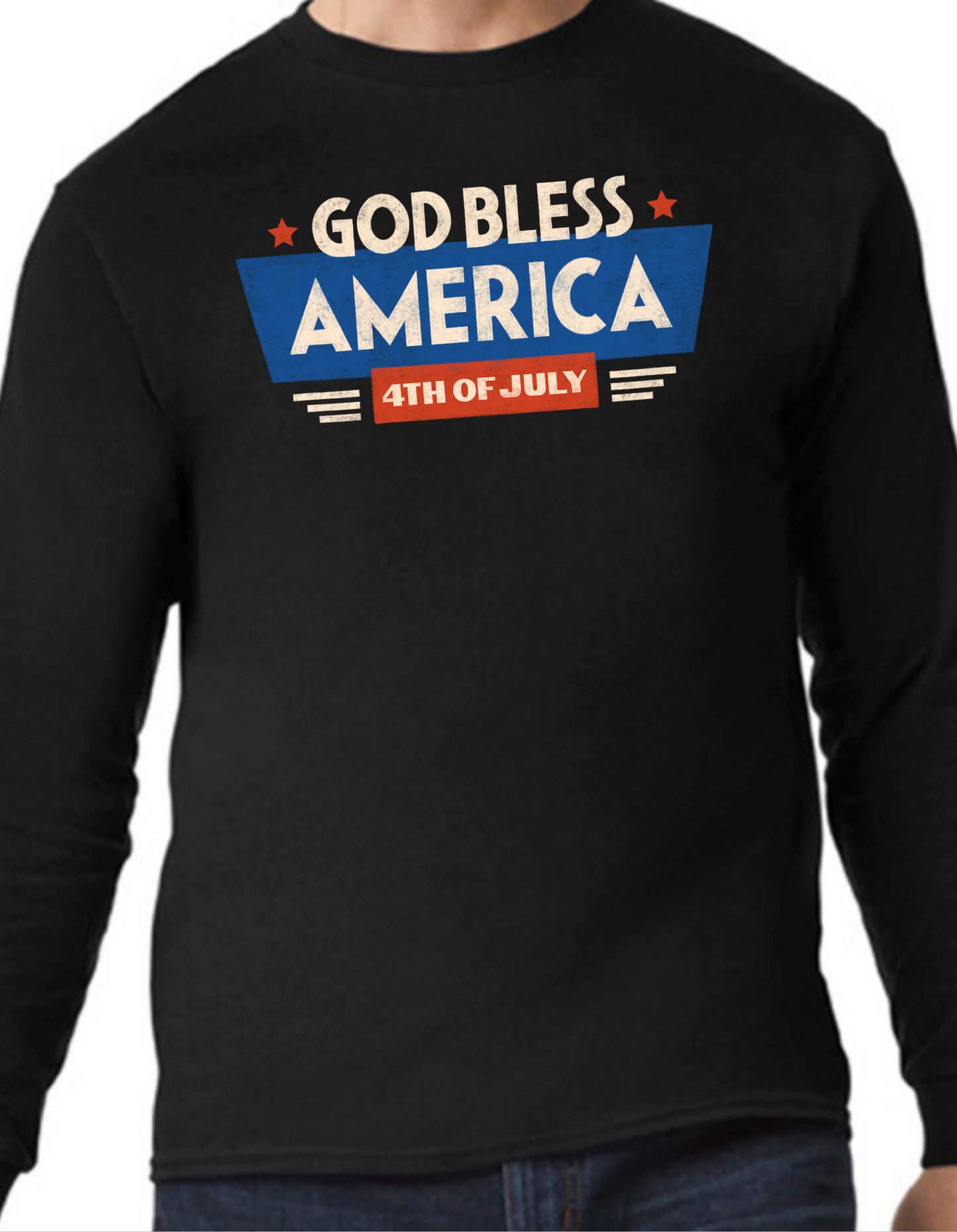 God Bless America Longsleeve