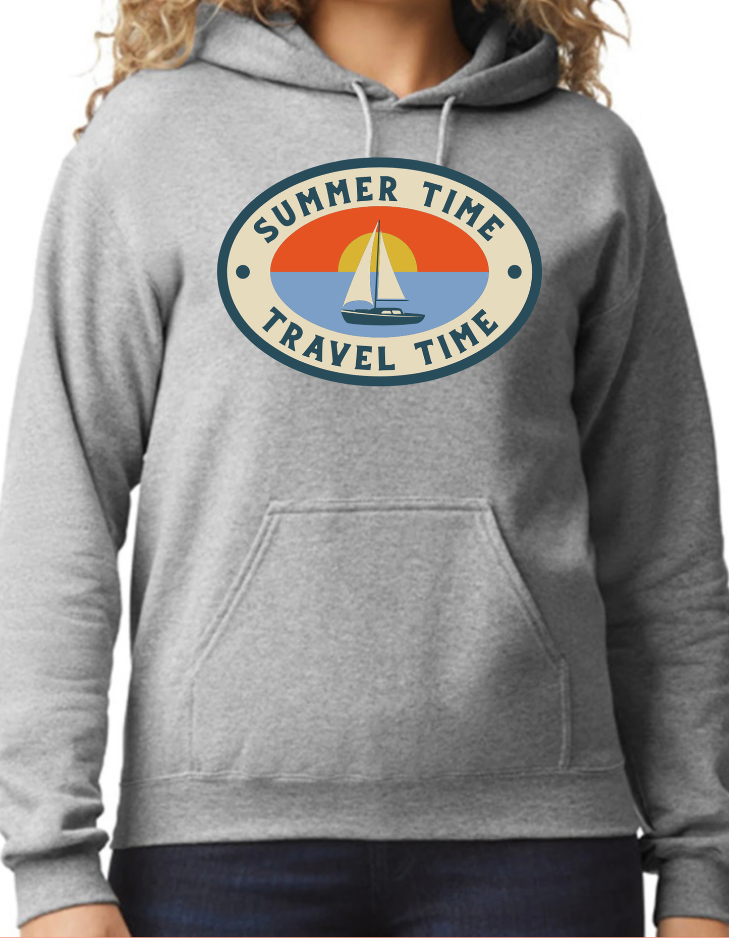 Summer Time • Travel Time Hoodie